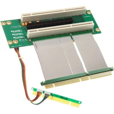 Chieftec Компютърен корпус Аксесоар за стелаж Chieftec RC2-E16 2U RISER карта RC2-E16X2R-4 (RC2-E16X2R-4)