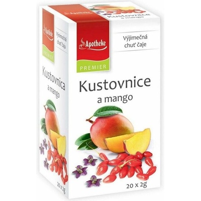 Apotheke Kustovnice s mangem čaj 20 x 2 g
