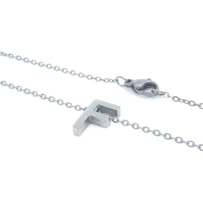 Jan Kos jewellery Řetízek s přívěskem z oceli 12118124