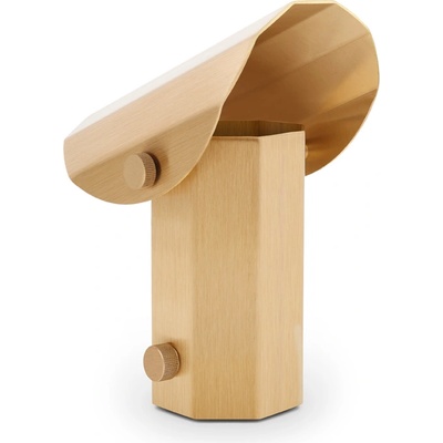 Kaspa Apolin безжична настолна лампа, 18 см, матиран месинг (41236105)