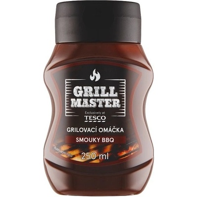 Tesco Grill Master Grilovací omáčka smouky BBQ 250 ml