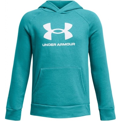 Under Armour UA Rival Fleece BL Hoodie J 1379791-464 blue