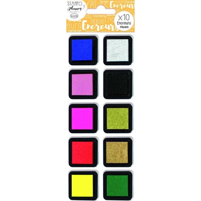 StampoPlanner - razítkovací inkousty, 10 ks – Zboží Dáma