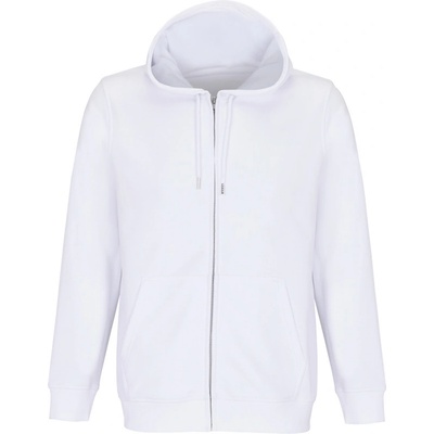Sol's collection Calipso Unisex mikina s kapucňou 25.4237 white