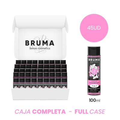 Moq 45 - bruma premium massage hot oil chewing gum 3 in 1 - 100 ml
