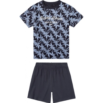 Pepperts! Bio pyžamo navy modrá