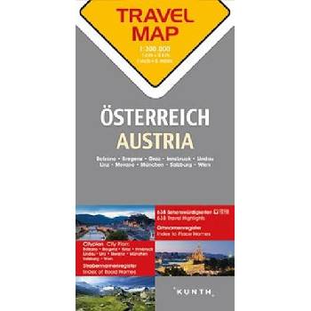 Rakousko 1:300 T TravelMap