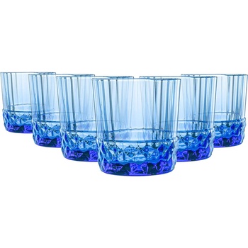 Bormioli Rocco ЧАШИ dof america'20s 370ml 6БР СИНИ (122152bzq121990)