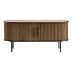 Unique Furniture Кафява ТВ масичка от дъб 120x56 cm Nola - Unique Furniture (46252930)