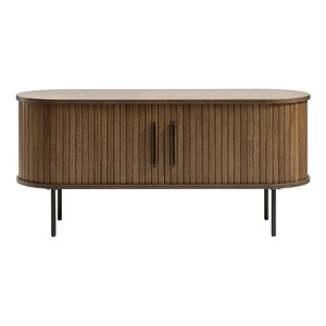Unique Furniture Кафява ТВ масичка от дъб 120x56 cm Nola - Unique Furniture (46252930)