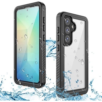 Samsung REDPEPPER за Samsung Galaxy S25 Водоустойчив / Удароустойчив Калъф + Скрийн Протектор - Черен, IP68 REDPEPPER