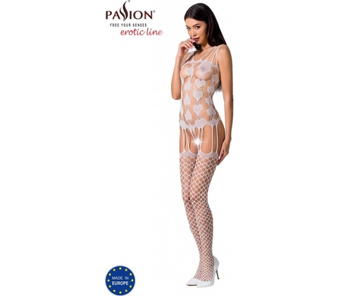 Bodystocking Passion BS067 white