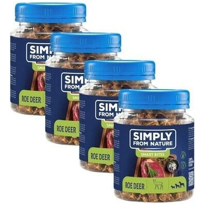 SIMPLY FROM NATURE Srnčí tréninkové pamlsky 4 x 130 g