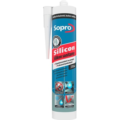 Sopro Sanitární silikon 310 ml bílá
