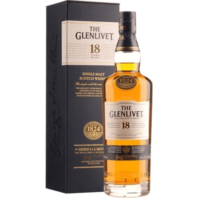 The Glenlivet 18y 43% 0,7 l (kartón)