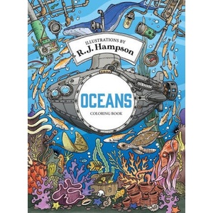 Oceans Coloring Book | R. J. Hampson (2023)