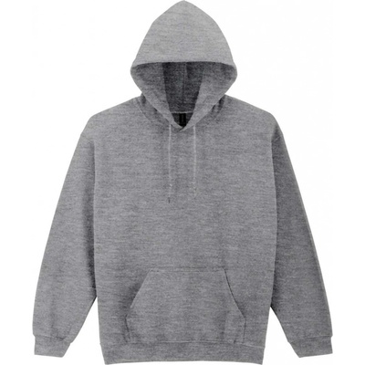 Gildan unisex mikina Heavy Blend grafit černý žíhaný