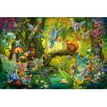 Schmidt Spiele - Puzzle Fairies in the Forest - 200 piese