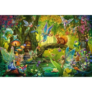 Schmidt Spiele - Puzzle Fairies in the Forest - 200 piese