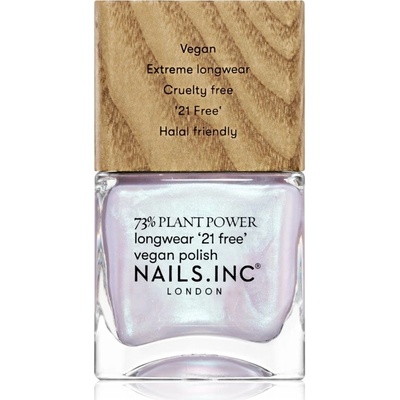 Nails Inc. Plant Power dlhotrvajúci lak na nechty odtieň Eco Glow 14 ml