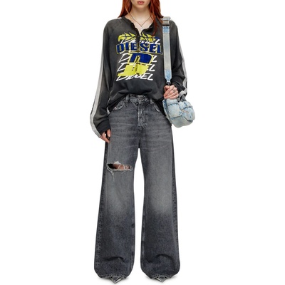 Diesel džínsy 1996 D-sire trousers čierna
