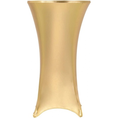 vidaXL 2 ks Elastické návleky zlaté 80 cm