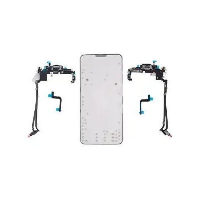 Nabíjecí obvod + Flex kabel iPhone 17 Pro Max – Genuine OEM – tmavě modrý IPH1909