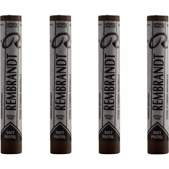 Rembrandt Soft Pastel sada suchých pastelov raw Umber 2 4 ks
