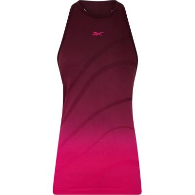 Reebok Дамски потник Reebok United By Fitness Seamless Tank Top Womens Gym Vest - Maroon/Purpnk