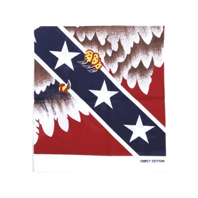 Šátek bandana Fosco USA Rebel Eagle