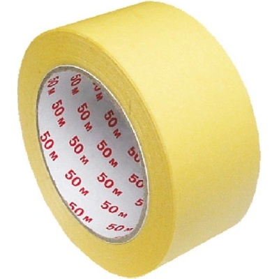 Wimex Lepiaca páska krepová žltá 50 mm x 50 m