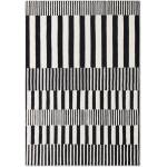 Elle Decoration Черно-бял ръчно изработен вълнен килим 160x230 cm Stryve Pulse - Elle Decoration (106360-160x230)
