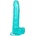 CalExotics Size Queen Dildo 8 Inch Turquoise