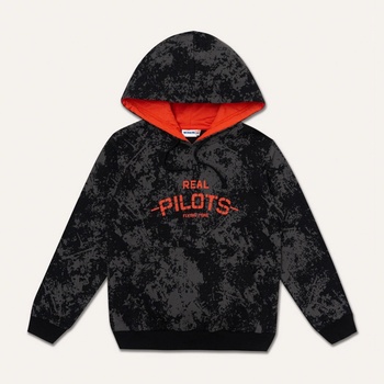 Winkiki WJB 02901 Chlapčenská mikina čierna