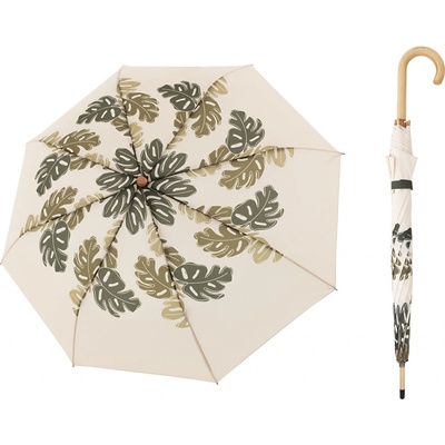 Doppler Nature Long Choice Beige dámský EKO deštník béžová