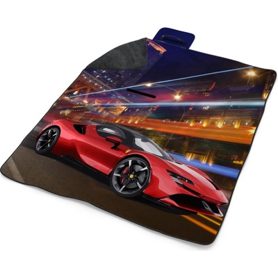 Sablio Plážová deka Ferrari na ulici
