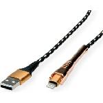 Roline Cable USB2.0 AМ / Lightning, 1m (11.02.8923)