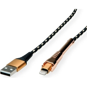 Roline Cable USB2.0 AМ / Lightning, 1m (11.02.8923)