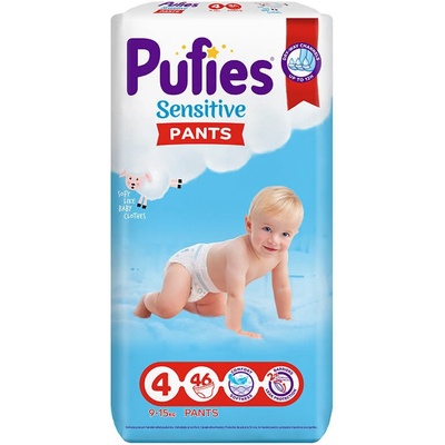 pufies Пелени - гащички Pufies Sensitive Pants 4 Maxi 46 бр (1229)
