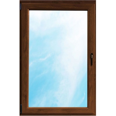 Solid Elements Standard OS 1, L, 60 × 90 cm, dvojsklo, 4 komory, ľavé, dub zlatý, W2VNBCZTK1.0010