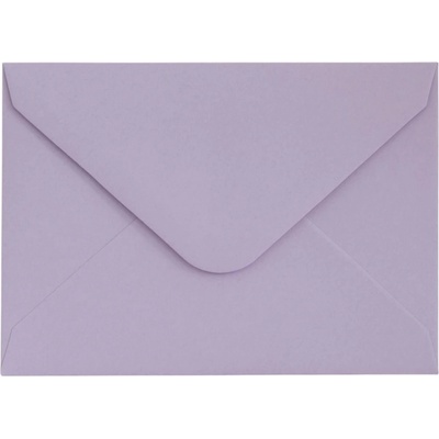 Galeria Papieru Ozdobné obálky hladké - 7 x 10 cm, 130 g/m2, levandulové, 10 ks