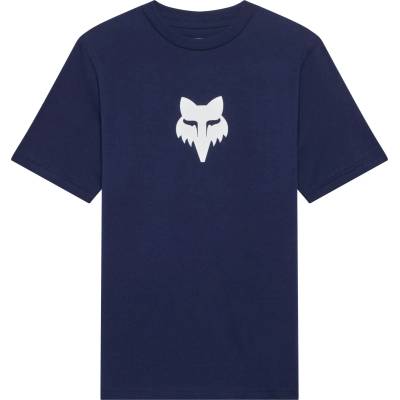 FOX Racing Детска тениска FOX Racing Kid's Fox Head S/S Tee T-shirt - Navy - размер M (704-5937-0212)