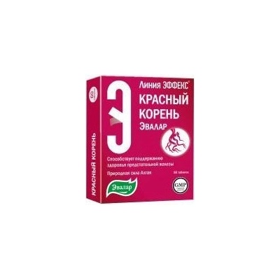 Evalar Červený koreň Sekernica tmavá 60 tabliet x 0,5 g