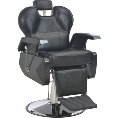 vidaXL Фризьорски стол, черен, 72x68x98 см, изкуствена кожа (110166)