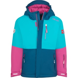TROLLKIDS Детско ски яке Trollkids Kid's Hallingdal Jacket Winter jacket - Bright Berry / Dark Turquoise / Madeira Blue - размер 92 (EU) (703-2538-1211)