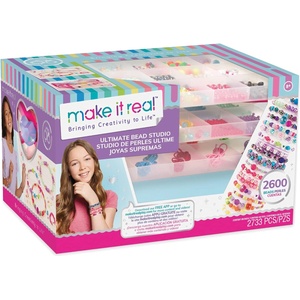 Make It Real Творчески комплект Make it Real - Направи си гривни, с кутия за съхранение (1701) - baby