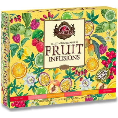 Basilur Fruit Infusions Assorted Vol.III přebal 60 gastro sáčků