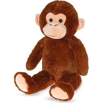 Mikro Plush Friends маймуна плюшена тъмно кафява 80см