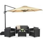 Garden Point Бежов вътрешен чадър Pisa 3.5m Garden Point (GAP477)