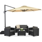 Garden Point Бежов вътрешен чадър Pisa 3.5m Garden Point (GAP477)